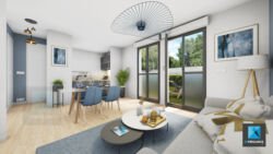 perspective 3d appartement région parisienne freelance