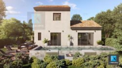 visuel 3d villa maison sud de la France Occitanie freelance tarif prix devis