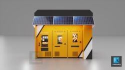 illustration 3d bungalow distributeur automatique freelance