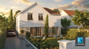 image 3d architecture immobilier maison Yvelines