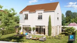 perspective 3d rendu immobilier maison Yvelines