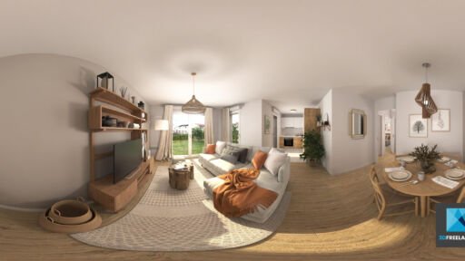 résidence services seniors - visite virtuelle 3D - image 3D, rendu, modélisation
