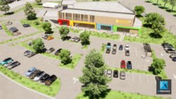 vidéo 3d film 3D centre commercial