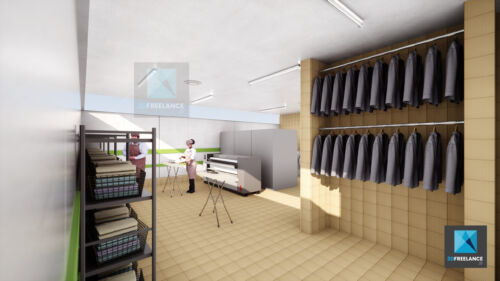 animation 3d cuisine restauration collective