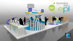conception stand congrès des EPL