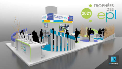 conception stand congrès des EPL