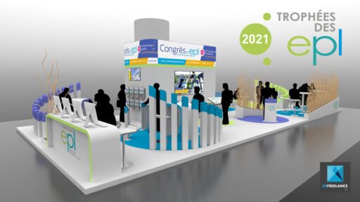 conception stand congrès des EPL