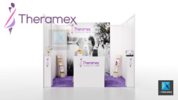 création mini-stand médical theramex