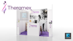 design mini-stand médical theramex