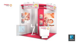 design stand modulaire médical cephalon oncology