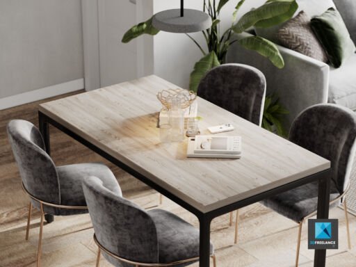 perspective 3d décoration intérieure paris