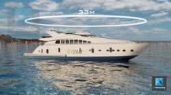 film 3d animation 3d bateau yacht