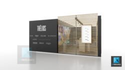 image 3d stand luxe