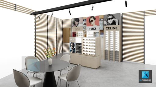 perspective 3d stand luxe