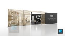 stand pour marques de luxe designer