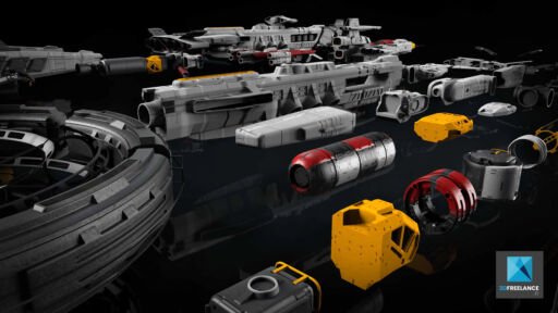 design vaisseaux spatiaux