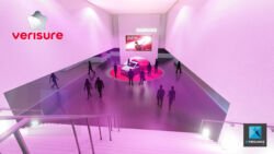 modélisation 3d évènementiel stade de France Verisure - entrée accueil