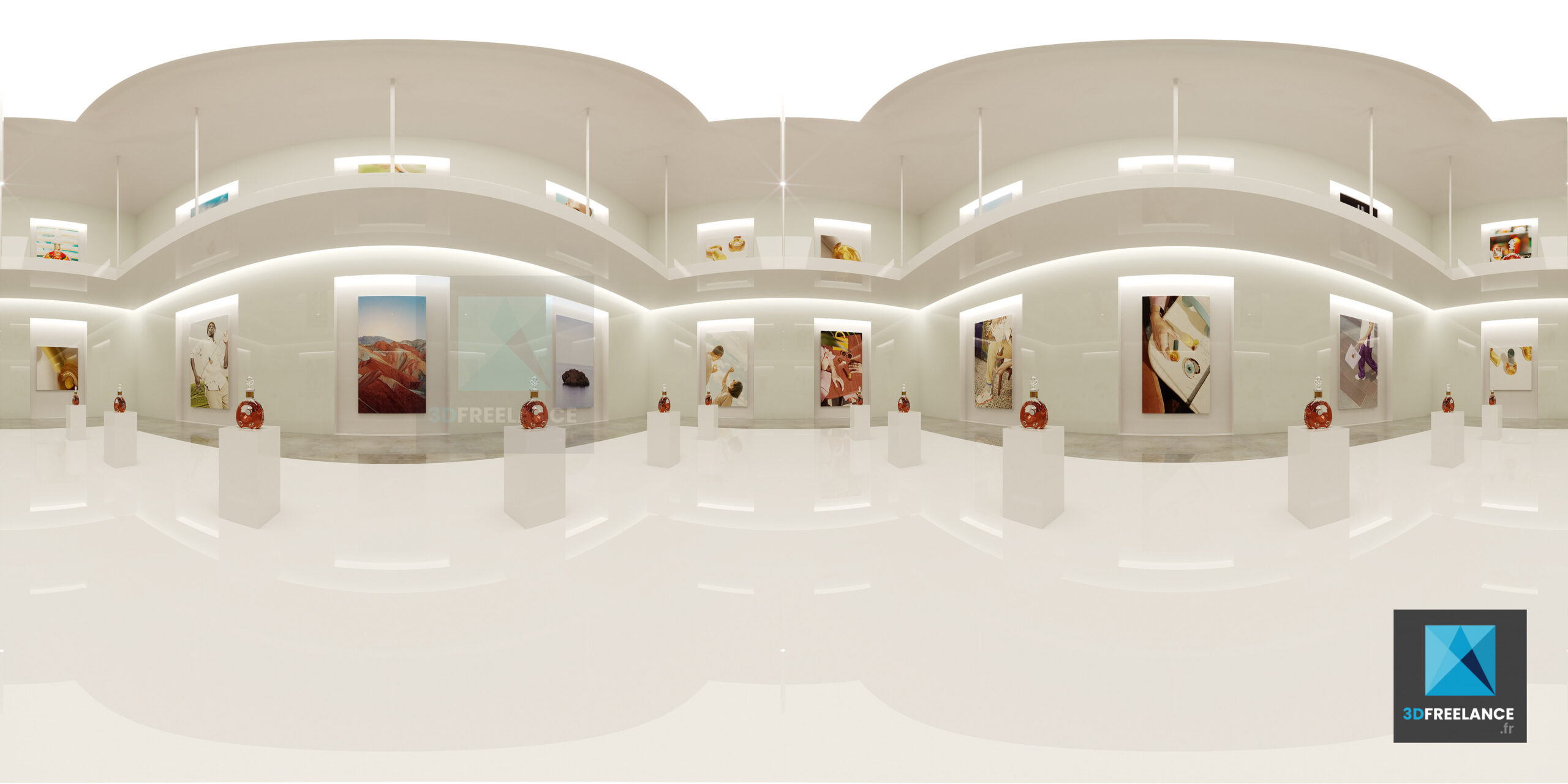 visite 360 3d galerie d'art - Rémy Martin