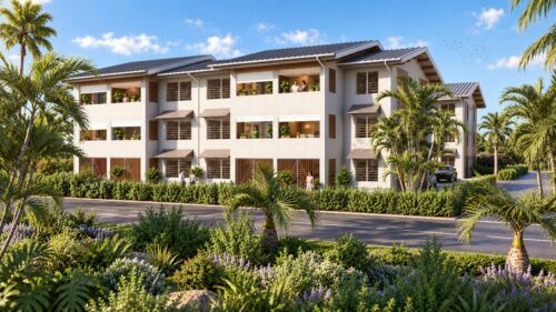 rendu 3d Guyane immeuble architecture prix tarif devis