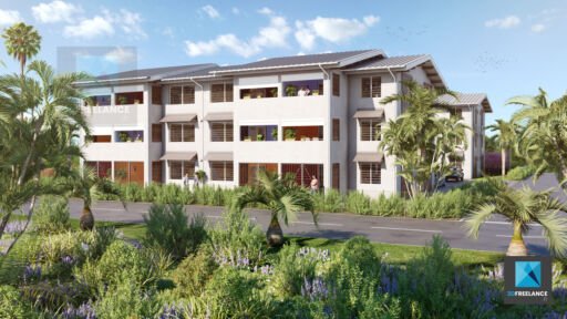 rendu 3d Guyane immeuble architecture prix tarif devis
