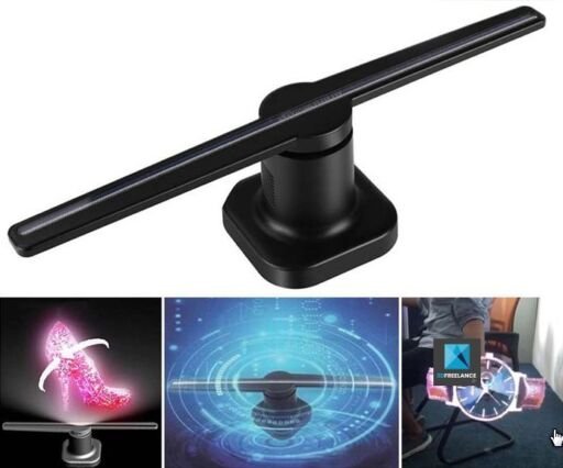 création hologrammes 3D en freelance