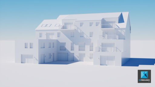 modélisation 3d pour architecture immobilier