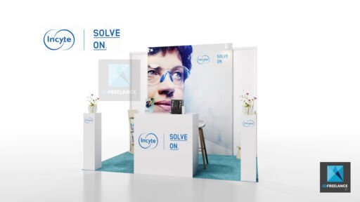 conception mini stand médical santé Incyte