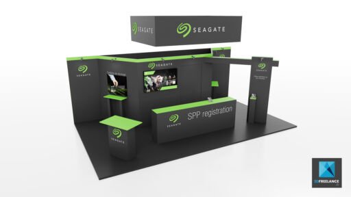conception stand informatique Seagate