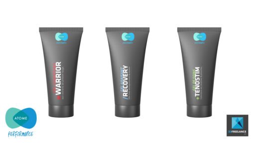 designer packaging produit tube de gel