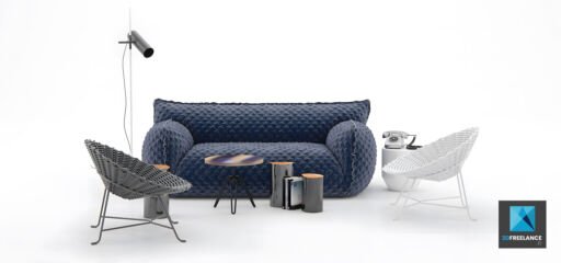 freelance mod&eacute;lisation 3D de meubles