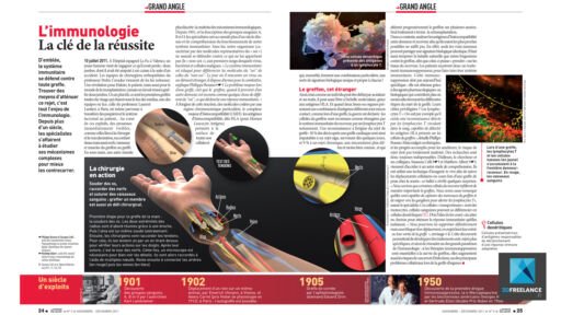 illustrations médicales pour revue scientifique - freelance