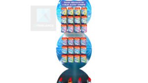 modélisation 3d PLV présentoir produit Bref