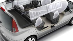 modélisation 3d automobile voiture Renault espace airbags