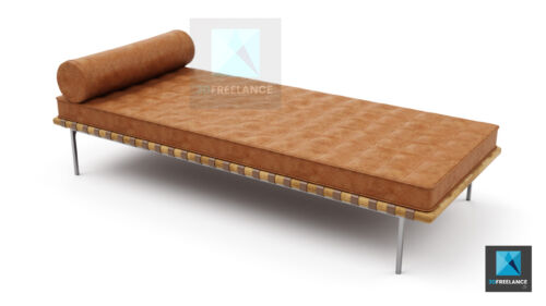 modélisation 3d banquette freelance