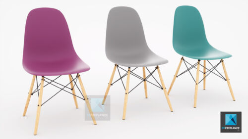 modélisation 3d chaise