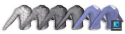 mod&eacute;lisation 3d de v&ecirc;tements