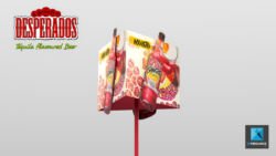 modélisation 3d PLV desperados Heineken
