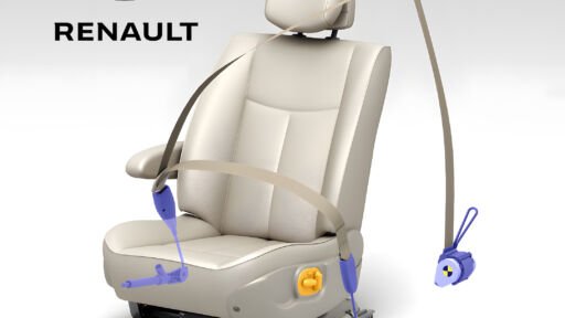 modélisation 3d siège de voiture automobile Renault