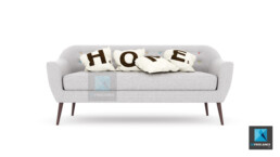 modélisation 3d sofa meuble