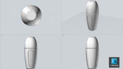 modélisation CAO packaging produit déo-stick Adidas