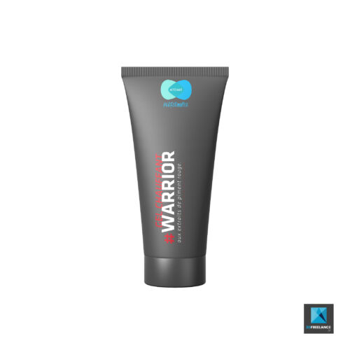 packaging produit tube gel image 3d
