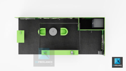 plan 3d stand technologique Seagate
