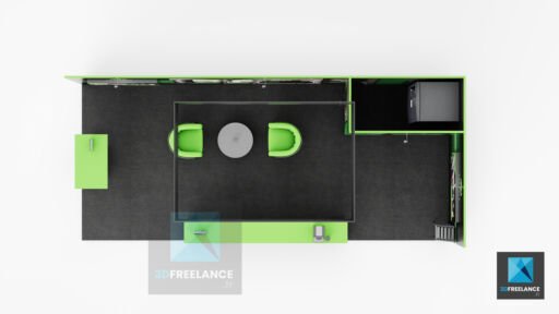 plan 3d stand technologique Seagate