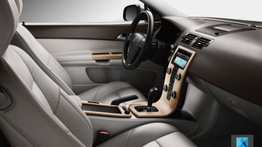 rendu 3d intérieur voiture Volvo