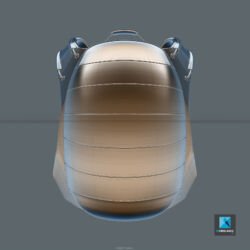 modélisation 3d sac à dos