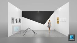 design stand galerie art contemporain