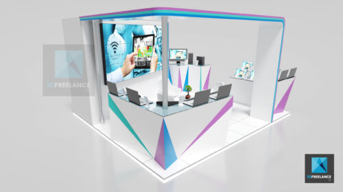 design stand haute technologie