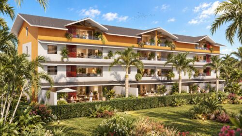 perspective 3d Guyane immeuble architecture