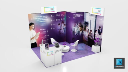 conception stand centre de formation IH Compétences