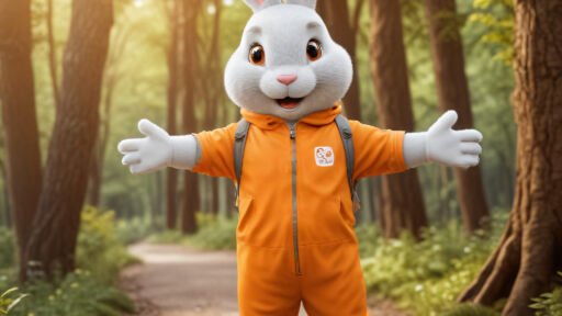 image 3d personnage lapin